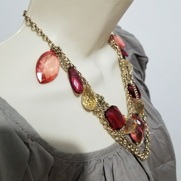 Beautiful gems necklace - Picture 2 of 5